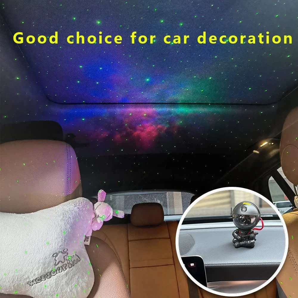 Astronaut Galaxy Projector, 8 Nebula Effects Galaxy Star Projector with Smare Remote Control, 360° Rotation Night Light for Valentines Day Gift/Birthday Gifts for Family, Friends
