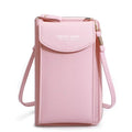 Elegance On-the-Go – Luxe PU Leather Crossbody Shoulder Bag with Phone & Card Organizer