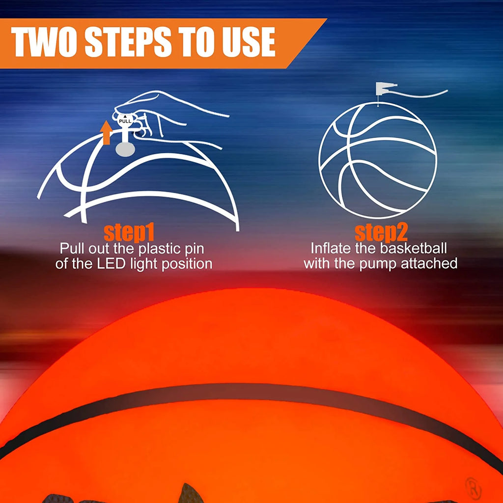 Brillan En La Oscuridad Regalos Deportivos De Baloncesto Iluminan Cosas Geniales De Baloncesto Led Con Luces Led Y Baterías Preinstaladas: Regalos Para Niños Buenas Ideas De Regalos Para Adolescentes, Niños Y Niñas