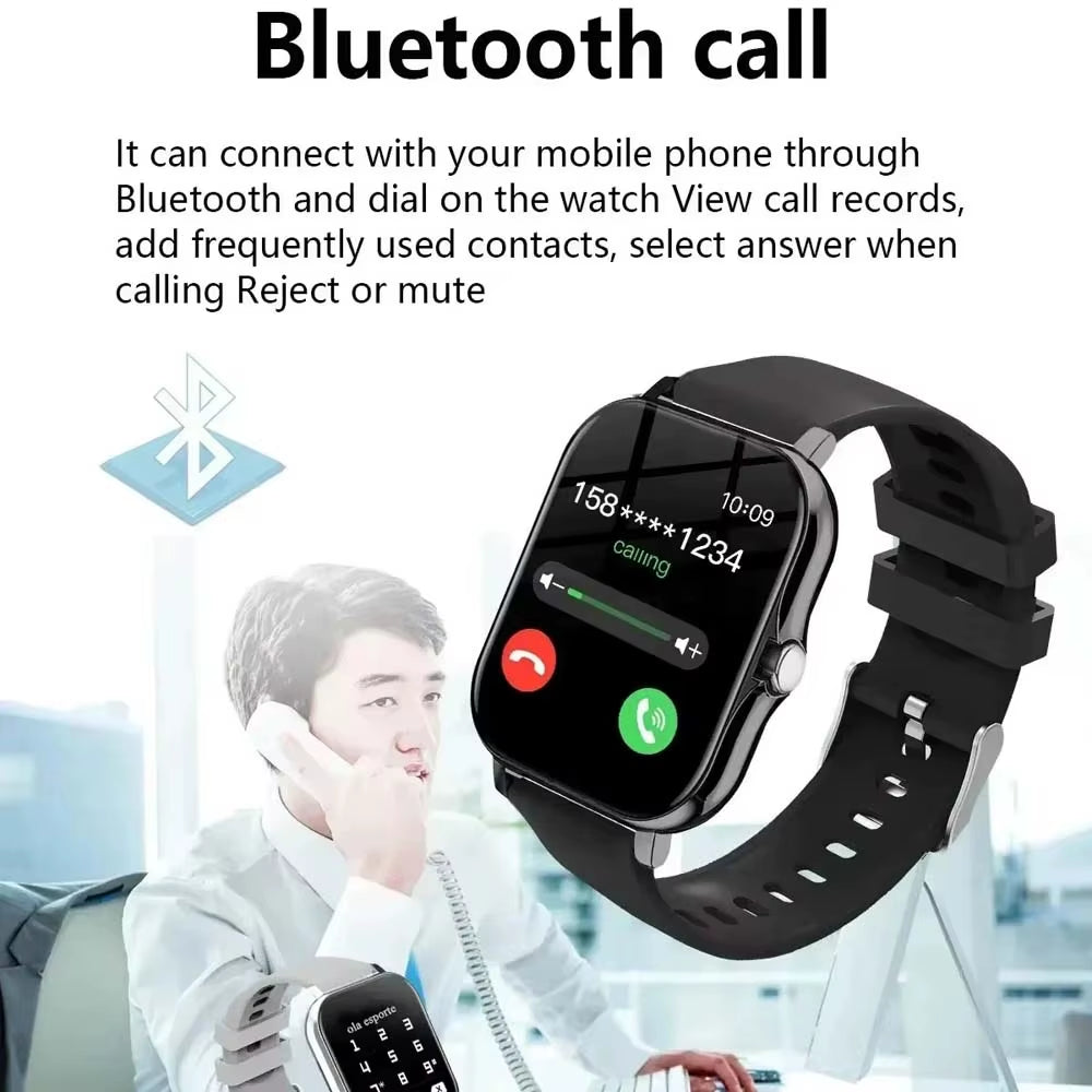 2026 New Smart Watch for Men Women Sport Selling Smartwatch 1.83'' Full Screen Wireless Call Sports Fitness Holiday Gift Android